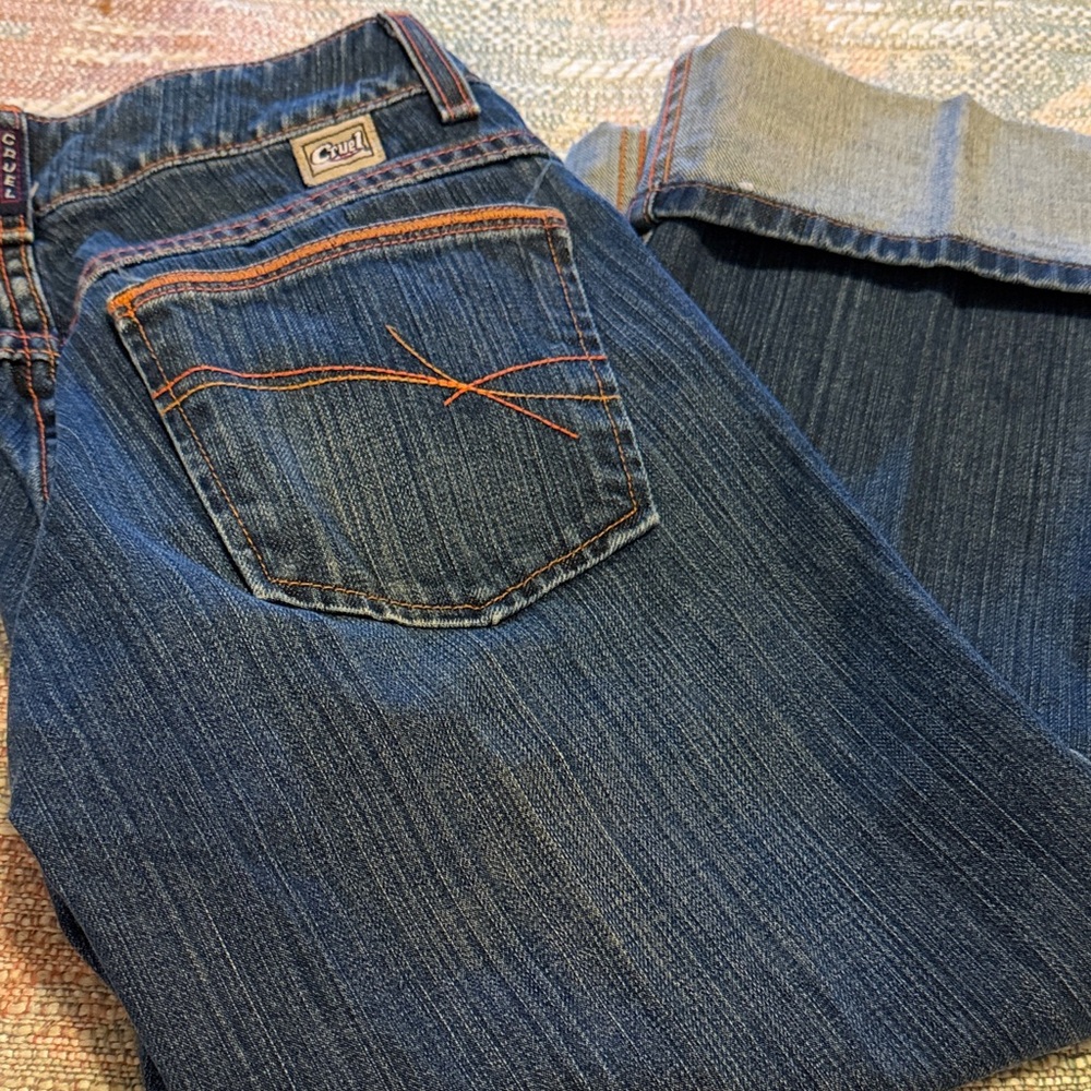 Cruel Girl denim capris 3616